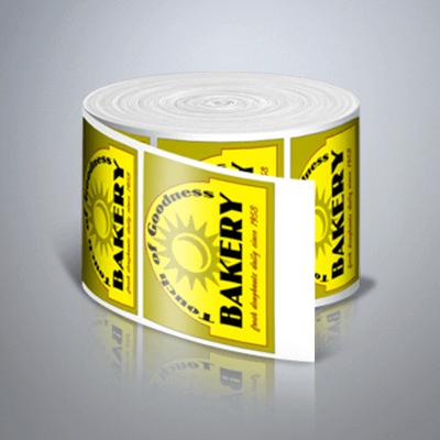 Roll Label stickers for cans, bottles, and advertising